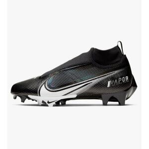 Nike Vapor Edge Pro 360 Black White Football Cleats AO8277-001 Men’s Size 13.5